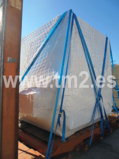 embalaje con plástico retráctil para maquinaria industrial