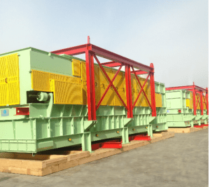 Las dos básculas antes de su embalaje